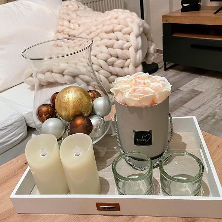 Apartment Zur Wiege Anhalts บัลเลนชเตดท์ ภายนอก รูปภาพ
